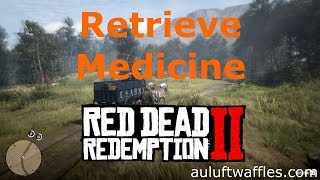 Retrieve Medicine from Supply Wagon Honor Amongst Thieves Red Dead Redemption 2 [upl. by Alaet]