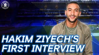 Hakim Ziyechs First Interview  Welcome To Chelsea  Exclusive [upl. by Sset224]