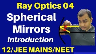 Ray Optics 04  Spherical Mirrors Introduction Focus Focal Length amp Focal Plane  Sign Convention [upl. by Hahsia]