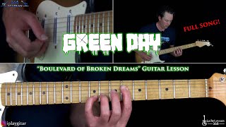 Boulevard of Broken Dreams Guitar Lesson  Green Day [upl. by Nahtnanhoj402]