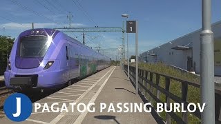 Pågatåg passing Bürlov [upl. by Mauro]