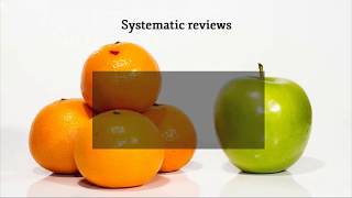 2 Systematic reviews and meta analysis [upl. by Ardis]