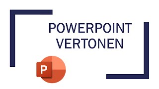 PowerPoint vertonen [upl. by Eagle950]