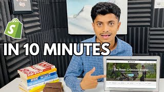 How to create Shopify store in 10 minutes  Hindi  Complete Shopify store design for beginners 2023 [upl. by Beulah18]