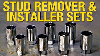 How to Easily Remove amp Install Studs  Stud Remover amp Installer Kit From Eastwood [upl. by Kitti]