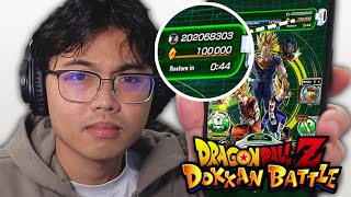 I Spent 100000 Dragon Stones in Dokkan [upl. by Nniw158]