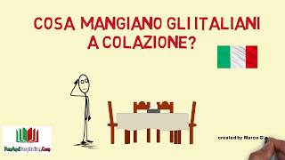 LA COLAZIONE DEGLI ITALIANI lessico [upl. by Peyton]