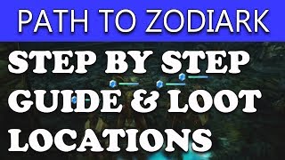 Final Fantasy XII The Zodiac Age  HOW TO FIND ZODIARK amp HENNE MINES TREASURE  Tutorial Walkthrough [upl. by Pattin]