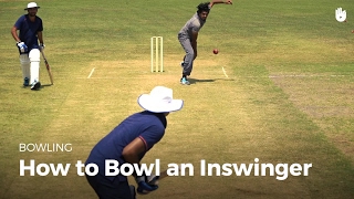 How to Bowl an Inswinger  Cricket [upl. by Harberd]