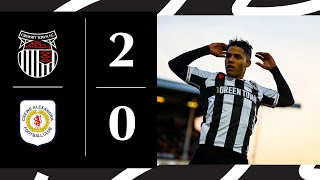 Grimsby Town v Crewe Alexandra  Highlights [upl. by Jerold]