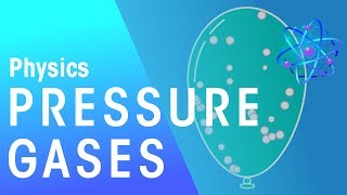 Pressure in Gases  Matter  Physics  FuseSchool [upl. by Nedyarb325]