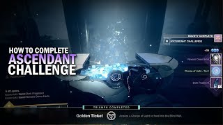 How to Complete an Ascendant Challenge  Powerful Engram Reward Destiny 2 [upl. by Kcirded]