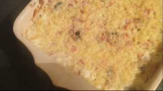 Recette pates  Gratin de Pâtes au jambon et champignons [upl. by Rourke]