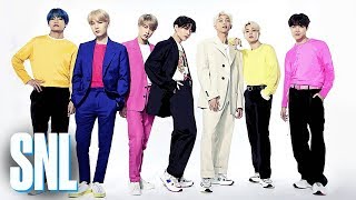 BTS Boy with Luv Live  SNL [upl. by Asi461]