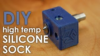 Design amp Cast your own Hotend Silicone Socks [upl. by Manuel]