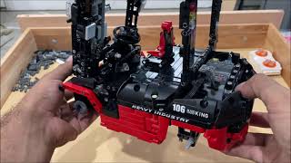 Mould King 13106 Forklift REVIEW fake LEGO MOC build CREATOR technic [upl. by Nahshun796]