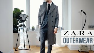 The Best Coats in Zara RIGHT NOW  Outerwear Inspiration  Men’s Fashion [upl. by Eralc]