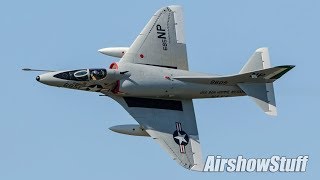 A4 Skyhawk Aerobatics  Northern Illinois Airshow 2017 [upl. by Joane]