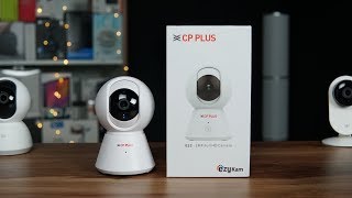 CP Plus Ezykam 360 degree Wi Fi Security Camera Overview Setup Features [upl. by Oigimer140]