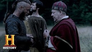 Vikings Ragnar Speaks with King Ecberts Men  History [upl. by Durning814]