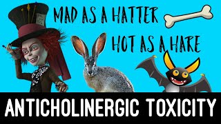 Anticholinergic Drug Toxicity Toxidrome Effects and Mechanism of Action Pharmacology Made Easy [upl. by Potts815]