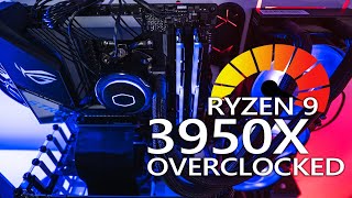 Overclocking the Ryzen 9 3950X  Performance amp Temperatures [upl. by Ddat]