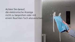 Siemens Hausgeräte Kühlschrank Reinigung [upl. by Fredric]