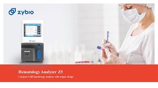 Zybio Z5  5 Diff Hematology Analyzer [upl. by Jerusalem25]