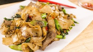 Authentic Pad See Ew Recipe  Hot Thai Kitchen [upl. by Akemrehs]