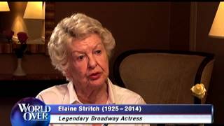 World Over 20140724  Elaine Stritch [upl. by Naujet]