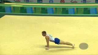 GOBAUX Julien FRA  2016 Olympic Test Event Rio BRA  Apparatus Final Floor Exercise [upl. by Dewhirst]