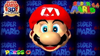 Super Mario 64 Switch  Full Game Walkthrough [upl. by Anitsej]