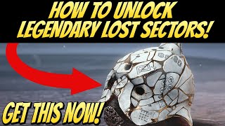 How To Unlock Legendary Lost Sectors Guide Destiny 2 Season of The Hunt [upl. by Park]