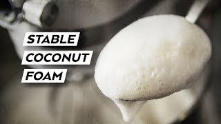 Stable coconut FOAM [upl. by Blake]