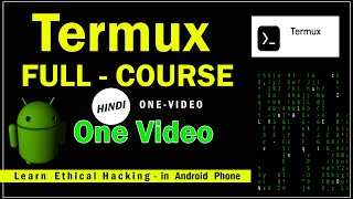 Termux Full Course in Hindi  Termux Tutorial in 2021  Termux  Install termux in Android termux [upl. by Eaves]