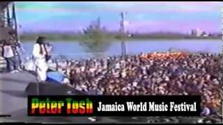 Peter Tosh  Live  Jamaica World Music Festival [upl. by Jordana]