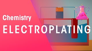 How Does Electroplating Work  Reactions  Chemistry  FuseSchool [upl. by Haldane375]