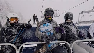 Skiing in Courmayeur [upl. by Cilo233]