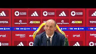 Parole Allegri post RomaJuve 11 [upl. by Fusco]