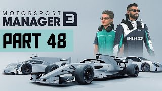 Lets Play Motorsport Manager 3  Part 48 [upl. by Nylear]