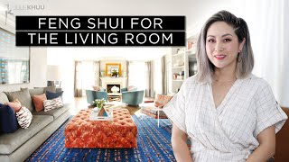 FENG SHUI for the Living Room  How to Use the Bagua Map Colors  Elements [upl. by Libnah228]