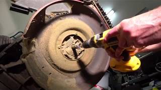 DIY How to Extract a Broken Bolt on a Lawnmower [upl. by Nofets]