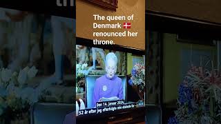 The queen of Denmark last new years Speech [upl. by Arbrab]