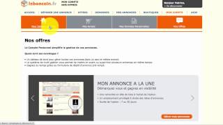 Comment publier une annonce gratuite sur le bon coin [upl. by Nerahs]