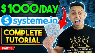 SystemeIO Step By Step Tutorial Affiliate Marketing amp AI Business Walkthrough [upl. by Kired]