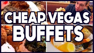 5 Best CHEAP Buffets in Las Vegas Right Now [upl. by Anomor289]