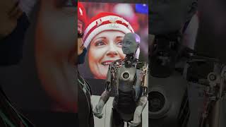 Talking AI Robot Ameca  Full Conversation Live [upl. by Teirrah110]