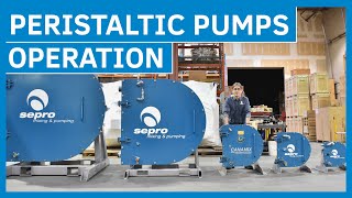 Peristaltic Pumps Operation  Sepro Mixing amp Pumping [upl. by Belier190]