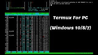 How To Download amp Install Termux on PC Windows 1087 [upl. by Alejna650]