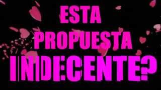 Romeo Santos  Propuesta Indecente Lyric Video [upl. by Koch]